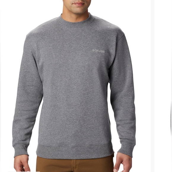 Columbia Men's Gray Crewneck - Picture 1 of 4